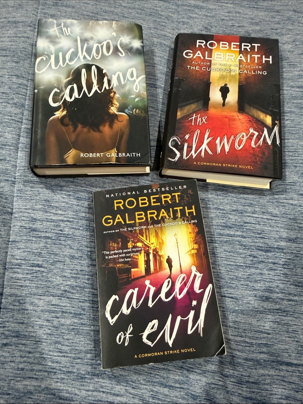 Robert Galbraith Cormoran Strike Paperback Bundle - Dark Multicolor Covers